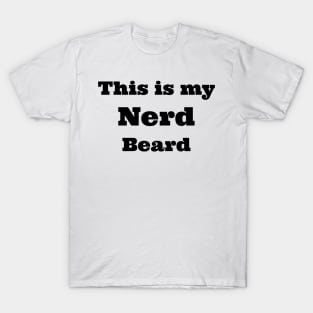 nerd beard T-Shirt